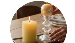 Raitakynttilät viiruputi