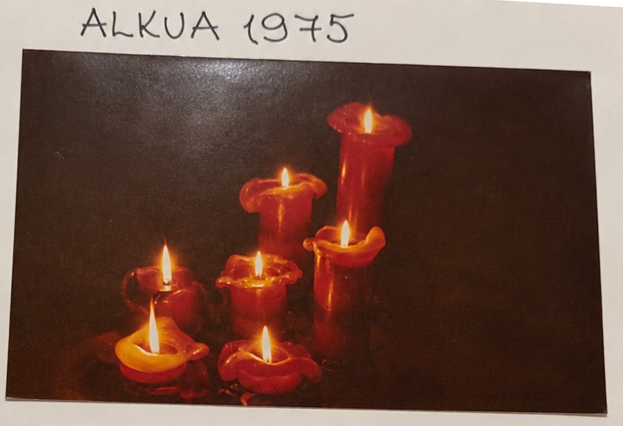 Vanha valokuva vuodelta 1975 Puttipajan alkuajoilta