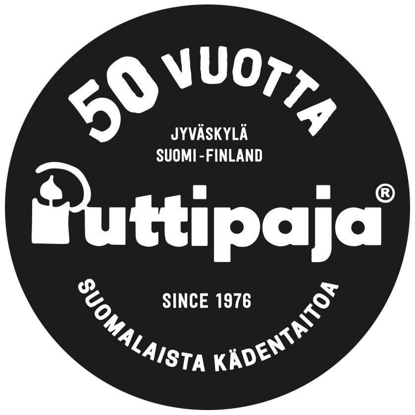 Puttipajan 50-vuotisjuhlalogo
