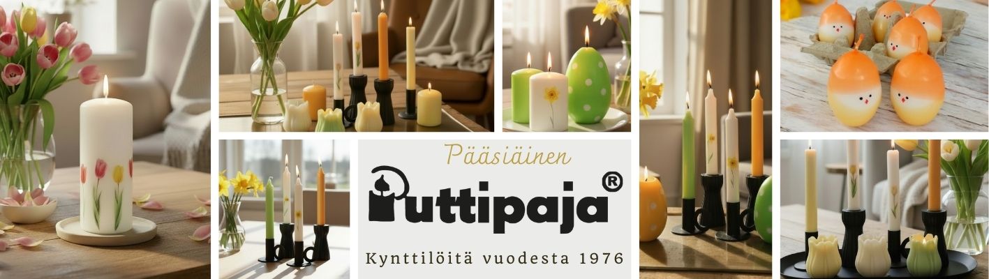 Pääsiäiskynttilät 2026 – Kevään kauneimmat soijavahakynttilät ja sisustusideat
