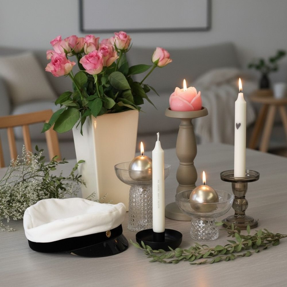 ylioppilas juhlapöydän kattaus ideat