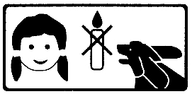 Älä sijoita palavaa kynttilää lasten ja lemmikkieläinten ulottuville.