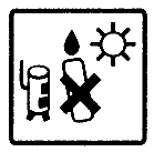 Älä sijoita kynttilää lämmönlähteiden lähelle, sillä parafiini pehmenee yli 30 c° lämmössä.