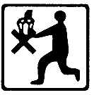 Älä siirrä palavaa kynttilää.