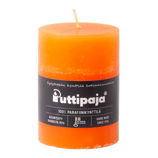 Läpivärjätty pöytäkynttilä, oranssi - Yksiväriset pöytäkynttilät - 1570410 - 2