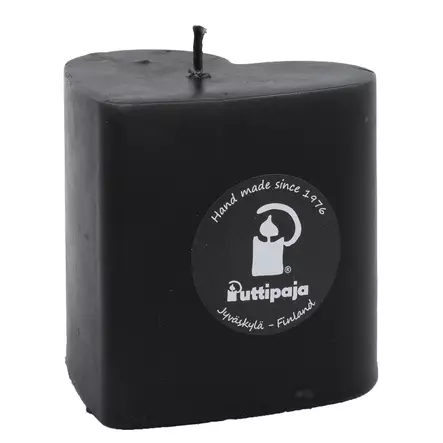 Sydänkynttilä, musta - Sydänkynttilät - 1410830 - 2