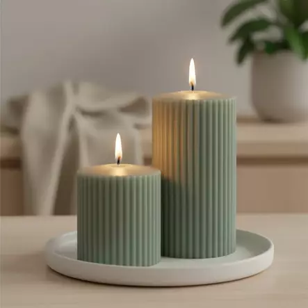 Vekkikynttilä, jade - Vekkikynttilät - 14603V-40 - 1