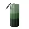 Dip dye raidallinen vekkikynttilä Salvia – sammal – musta - Dip dye -raitakynttilät - 14704v-331730 - 6