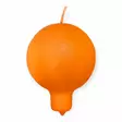 Jalallinen pallokynttilä, oranssi, 2 kpl/pkt - Pallokynttilät - 1402010 - 2