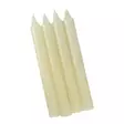 Läpivärjätty kruunukynttilä 20 kpl/pkt, kerma - Läpivärjätyt kruunut - 1501302-20 - 4