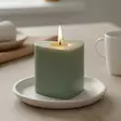 Sydänkynttilä, jade - Sydänkynttilät - 1410840 - 1