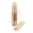 Tervakruunukynttilä 2,2,x20 cm, 10 kpl/pkt, beige - Tervakruunut - 1201302-10 - 2