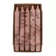 Tervakruunukynttilä 2,2,x20 cm, 10 kpl/pkt, ruskea - Tervakruunut - 1201325-10 - 3