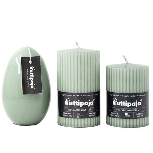 Loiste-kynttilät, jade - Loistekynttilät - 26603V40 - 1