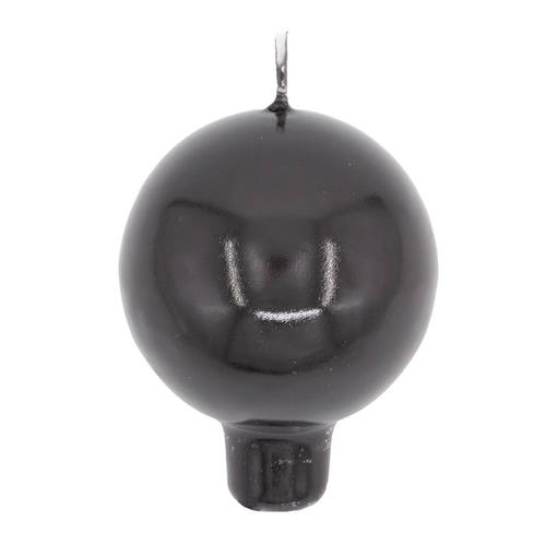 Loiste-pallokynttilä, musta, 2 kpl/pkt - Loistekynttilät - 2602030 - 1