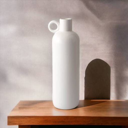 Valkoinen pullomaljakko - Maljakot - 420090 - 1