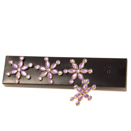 T=C3=A4htikoristeneula 4kpl/ltk, purppura s08 - Kynttiläkoristeet ja -tarvikkeet - 342980 - 1