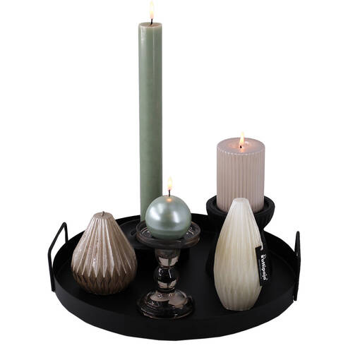Razz-kynttilänalunen, iso - Metalliset kynttilänaluset - 409027-1129460 - 1