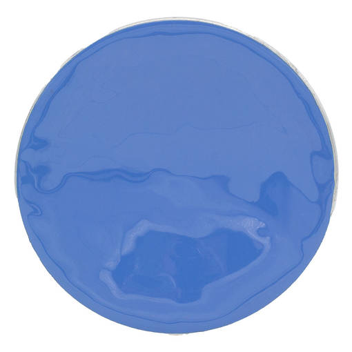 Alumiininen pyöreä alunen 14 cm, sininen - Metalliset kynttilänaluset - 409268-20 - 1