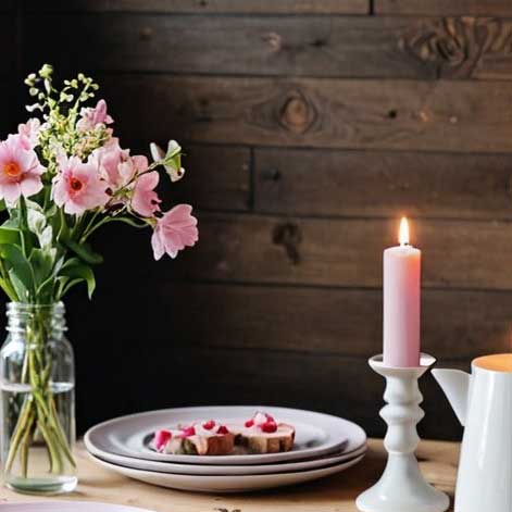 Läpivärjätty kruunukynttilä 20 kpl/pkt, vaaleanpunainen - Läpivärjätyt kruunut - 1501308-20 - 1