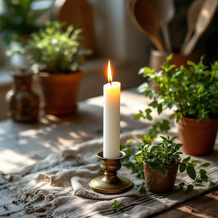 Läpivärjätty kruunukynttilä 20 kpl/pkt, valkoinen - Läpivärjätyt kruunut - 1501301-20 - 1