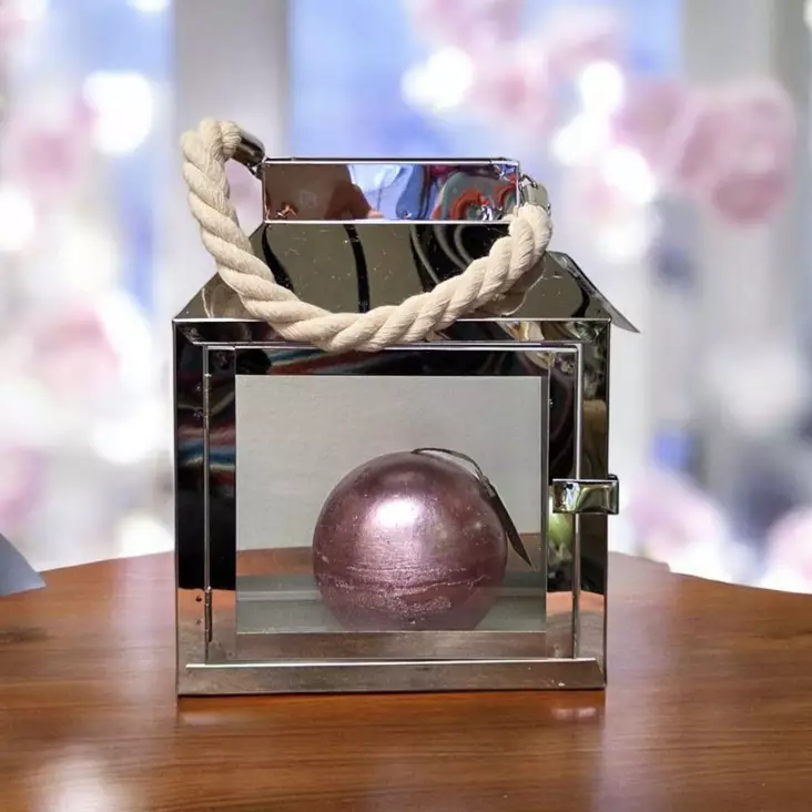 Lyhty Leonardo hopea - Lyhdyt - 390730 - 1