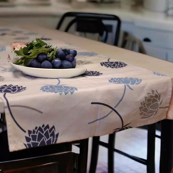 Pioni kaitaliina, sininen - Keittiötekstiilit - 448279-20 - 1