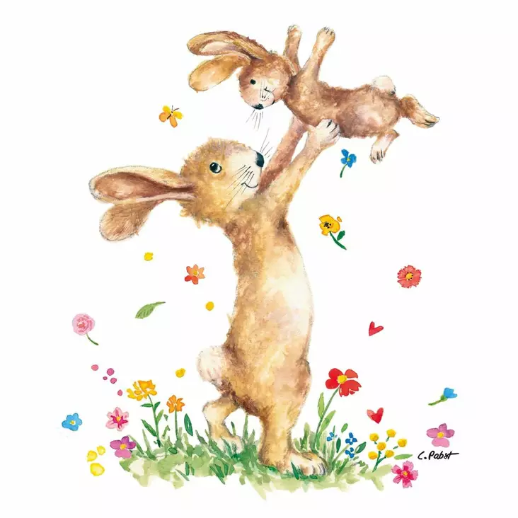 Servietti Hey Easter Napkin 33x33 - Servietit - 9140-133002180 - 1