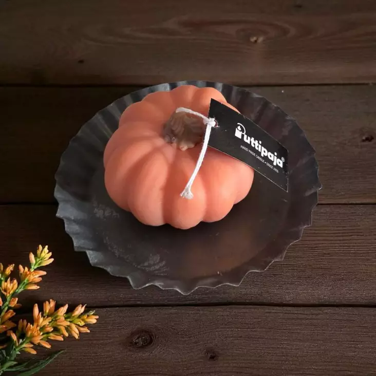 Soijavaha kurpistakynttilä oranssi - Soijavahakynttilät - 2808010 - 1