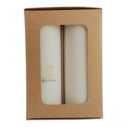 Ikävä sinua + valk. kynttilä pkt - Muistokynttilät - 85-7701 - 2