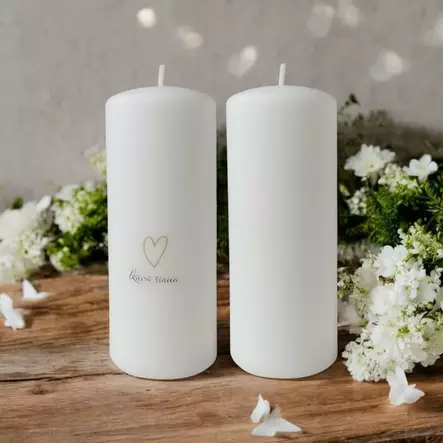 Ikävä sinua + valk. kynttilä pkt - Muistokynttilät - 85-7701 - 1