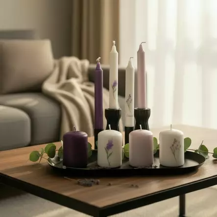 Mietelausekruunukynttilät “ONNEA!”, 4 kpl/pkt - Onnittelukynttilät - 29013-ke-2324-1 - 2