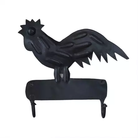 Rautainen kukkonaulakko, 21 cm - Naulakot - 381501 - 2