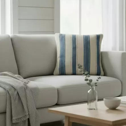 Riihiraita-tyynynpäällinen - Sisustustekstiilit ja tyynynpäälliset - 442814-21 - 1