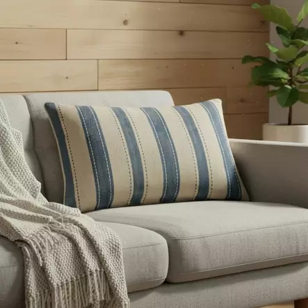 Riihiraita-tyynynpäällinen - Sisustustekstiilit ja tyynynpäälliset - 442973-21 - 1