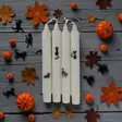 Halloween kruunukynttilät kissat, 4 kpl/pkt - Halloweenkynttilät - 29013-ha-0130-1 - 2