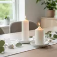 Oliva vekkikynttilä, valkoinen - Oliva-oliivikynttilät - 21120401 - 2