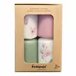 Pöytäkynttiläpakkaus 4 kpl – Magnolia & Perhoset - Mietelausekynttilät - 27112-ke-8540-1 - 4