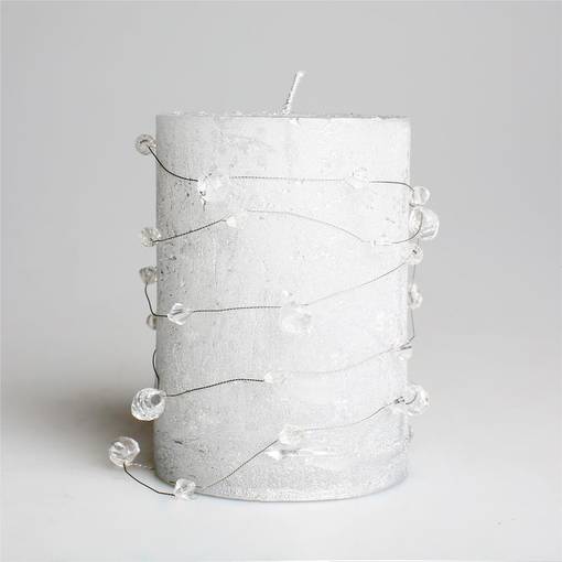 Akryylihelmiköynnös, kirkas, 1,2m - Nauhat, köynnökset ja härpäkkeet - 34184-001 - 1