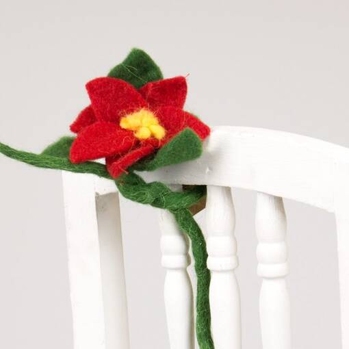 Joulutähti- huopanauha punainen - Joulukoristeet - 880006-11 - 1