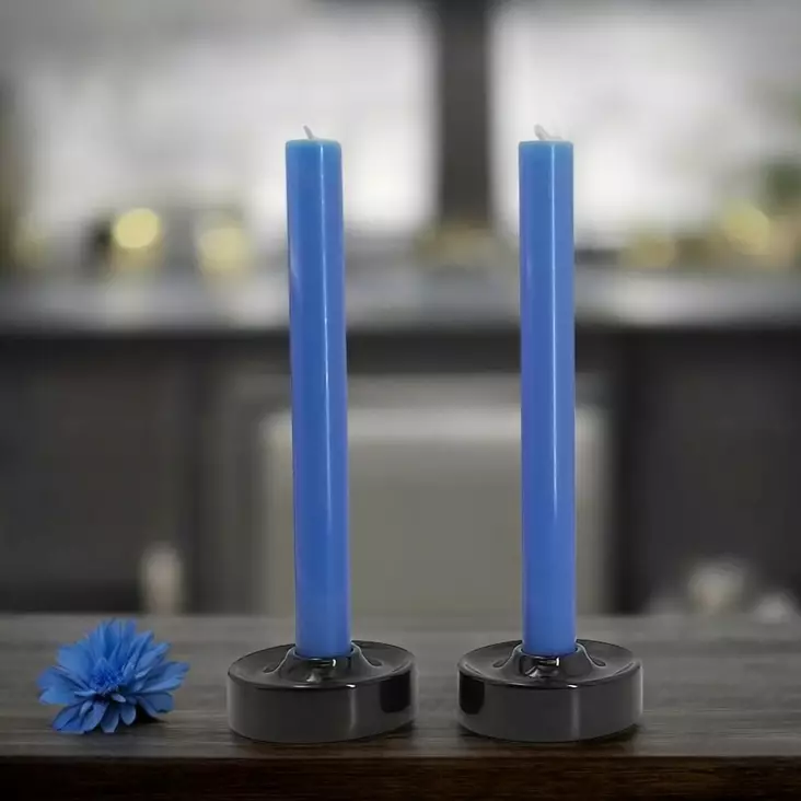 Läpivärjätty kruunuputti 34 cm, lipunsininen - Läpivärjätyt kruunuputit - 1500821 - 1