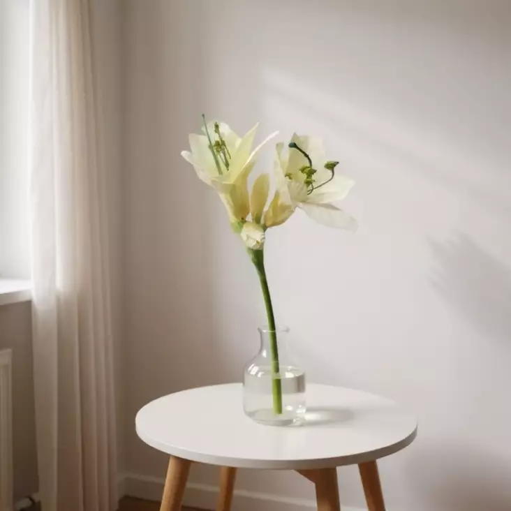 Amaryllis valkoinen - Tekokukat - 367640-01 - 1