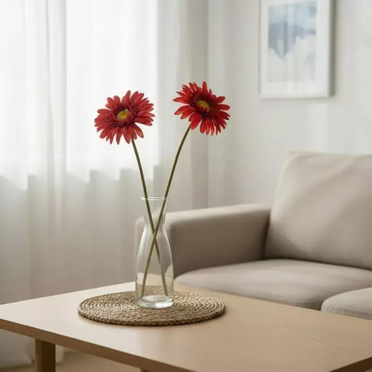 Gerbera punainen - Tekokukat - 3630277-11 - 1