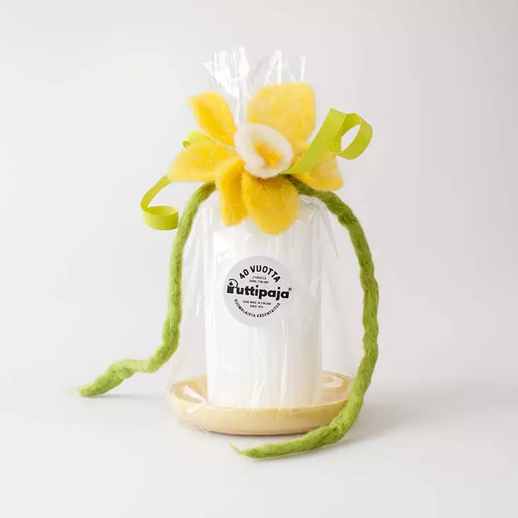 Kevään lahjapaketti, valkoinen - Kynttiläpaketit - 80-144217-01 - 1