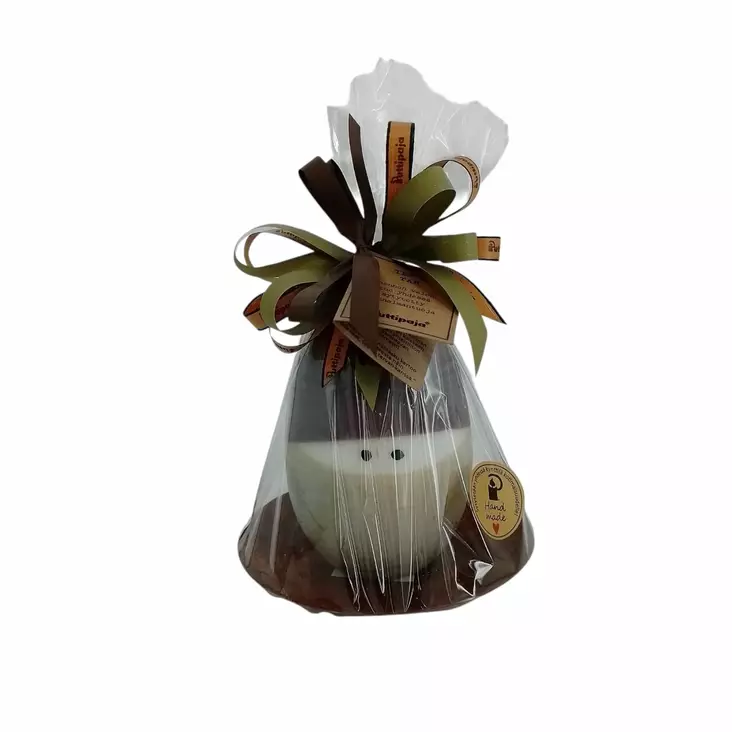 Lahjapaketti Saunatonttu, vihreä - Tervakynttilät - 80-121731 - 1