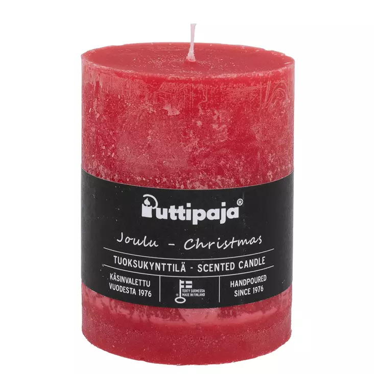 Läpivärjätty tuoksukynttilä 10cm, Joulu - Tuoksukynttilät - 2000411 - 1