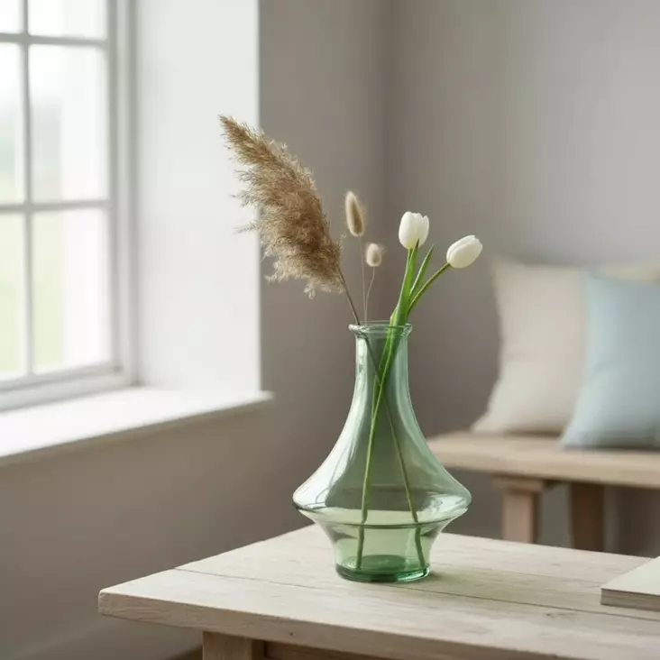 Lasimaljakko, vihreä - Maljakot - 438011 - 1