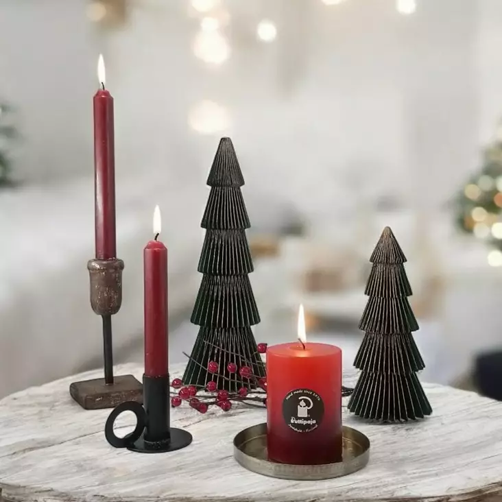 Marjaoksa 30 cm, punainen - Kynttilämansetit ja -korut - 330509-1 - 1