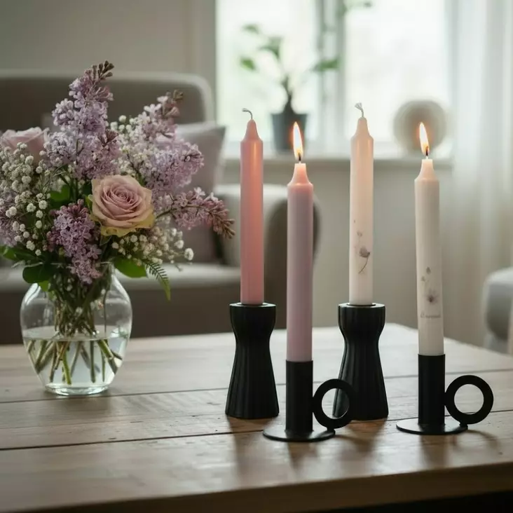 Mietelausekruunukynttilät “ONNEA!”, 4 kpl/pkt - Onnittelukynttilät - 29013-ke-8551-1 - 1