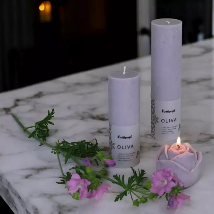 Oliva oliivivahakynttilä, laventeli - Oliva-oliivikynttilät - 2710551 - 1